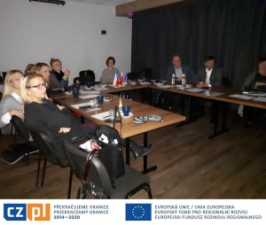Setkn pracovn skupiny projektovch partner  S hospodskho rozvoje esko-polskho phrani